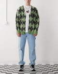 [Dickies] Dickies Garyville relaxed straight fit denim jeans in light blue W28 L30 Vintage aged blue