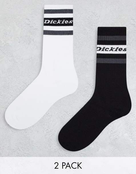 Dickies - Genola - Multipakke med to par sportssokker i hvid og sort - view 1