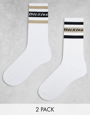 Dickies genola striped socks in sand