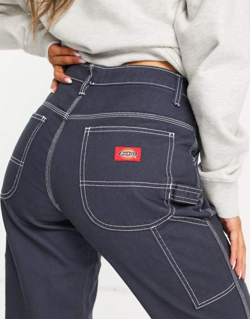 DICKIES Denim Girls Carpenter Pants