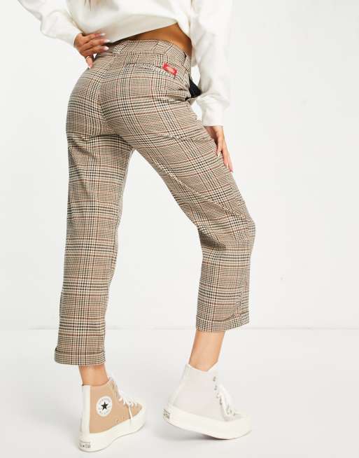 Plaid best sale pants girl