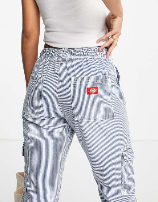 Striped cheap cargo pants