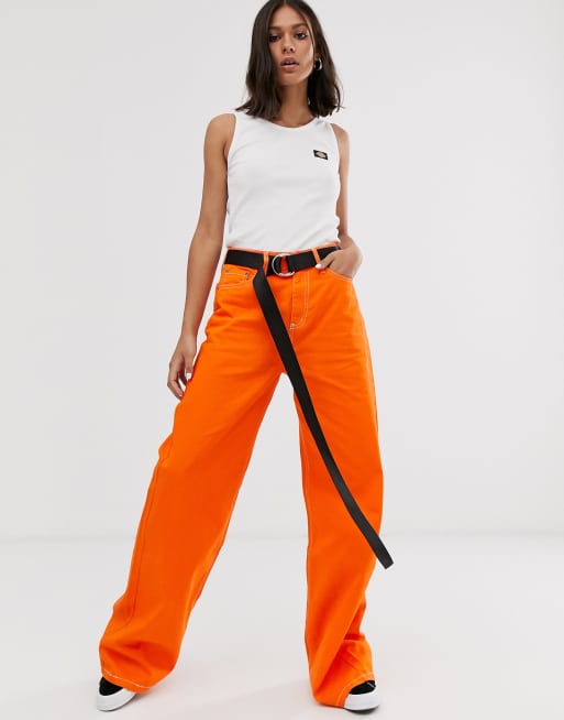 Dickies wide shop leg skater pants