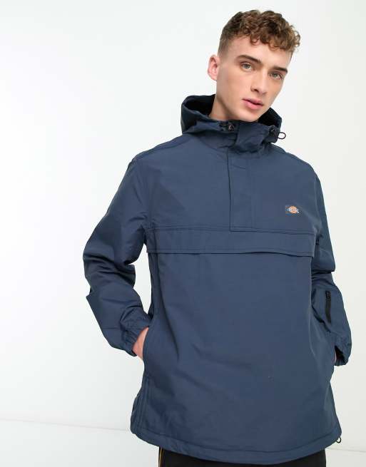 Dickies Glacier View Anorak In Blue 