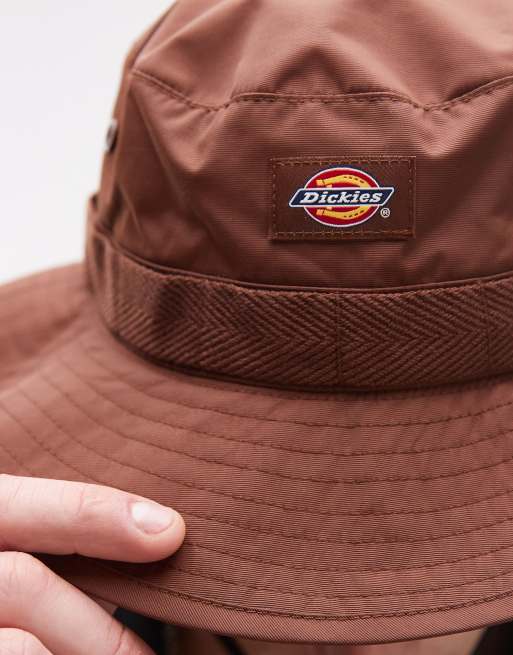 Dickies glacier view boonie hat in cappuccino brown, 2 of 3