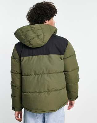 dickies puffer jacket mens