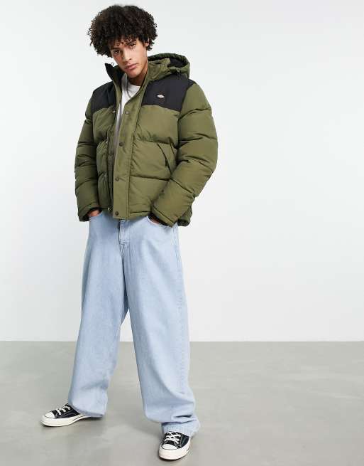 Military puffer outlet jacket