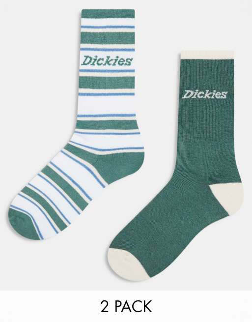 Dickies – Glade Spring – Zweierpack Socken in Grün