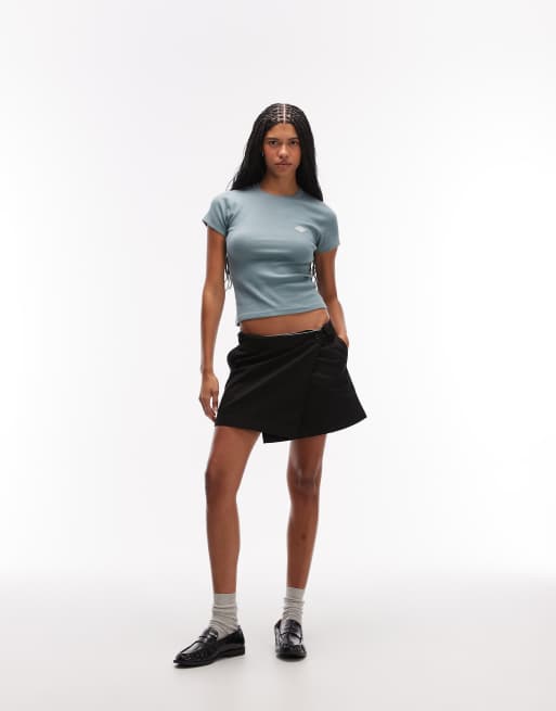 Dickies - Gladeville - T-shirt effet rétréci - Bleu, 2 de 4