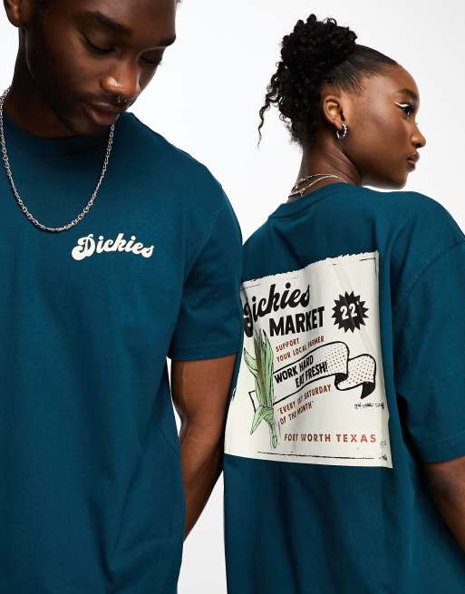 Dickies Grainfield T shirt met vintage posterprint op de