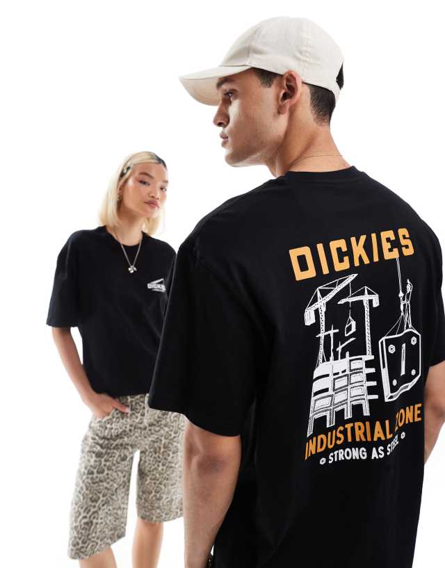 Dickies - graphic industrial pack print t-shirt in black