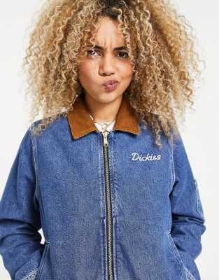 dickies denim jacket womens