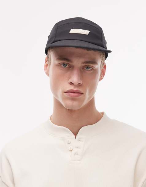 Dickies – Hanover – Czarna pięciopanelowa czapka z daszkiem - view 1