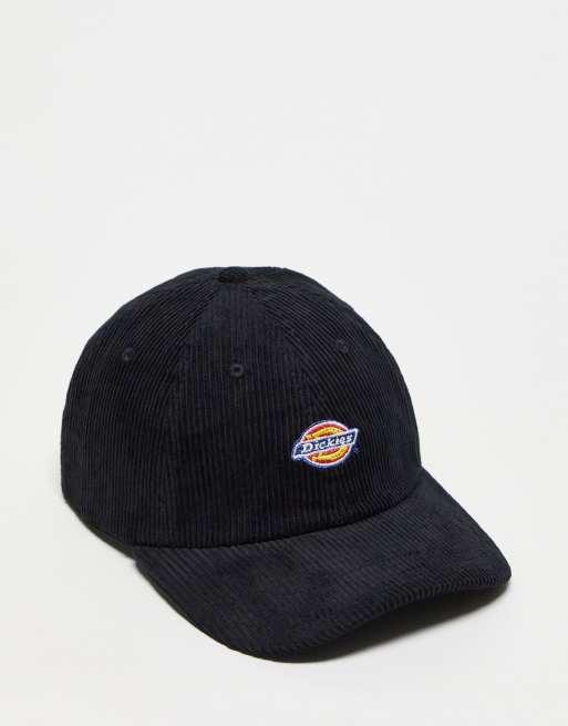 Dickies – Hardwick – Cord-Kappe in Schwarz