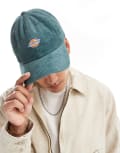 [Dickies] Dickies Hardwick corduroy cap in dark green One Size Mid Green