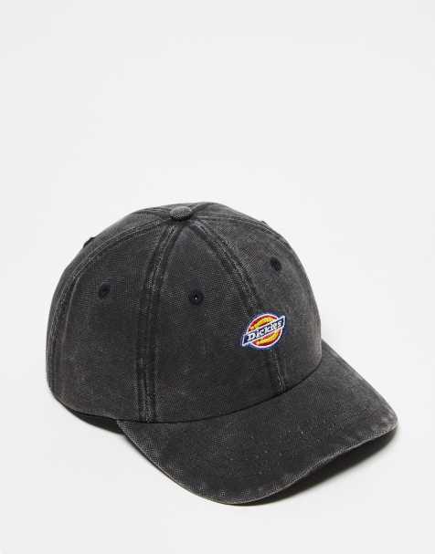 Dickies hardwick duck canvas baseball cap in black - view 1