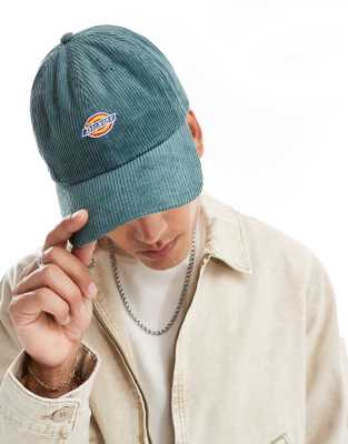 Dickies - Hardwick - Kappe aus Cord in Dunkelgrün