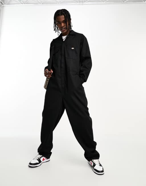 Dickies - Haughton - Sorte jumpsuit-overalls