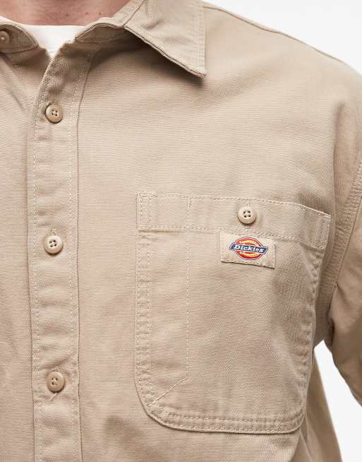 Dickies – Hemd aus Canvas in Hellbraun, 5 von 5