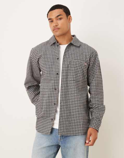 Dickies Hendersonville long sleeve shirt in medium grey