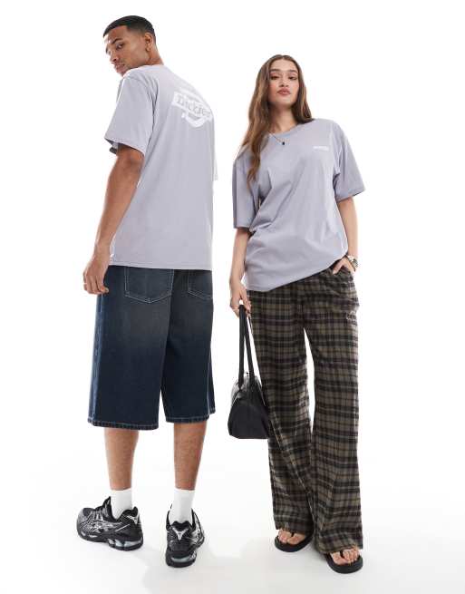 Dickies – Heritage – Ljuslila t-shirt med tryck och logga baktill - exklusivt hos ASOS