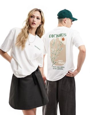 Dickies herndon back print t-shirt in white