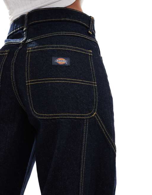 Dickies – Herndon – Ciemnoniebieskie luźne jeansy, 3 z 5