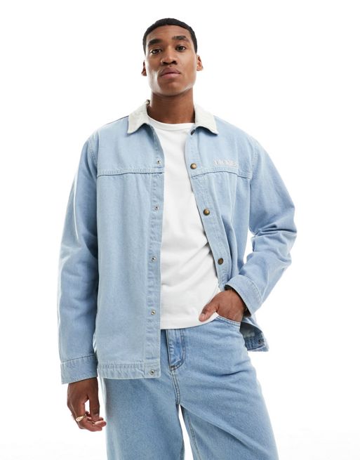 Dickies Herndon Denim jacket Slim in vintage aged blue