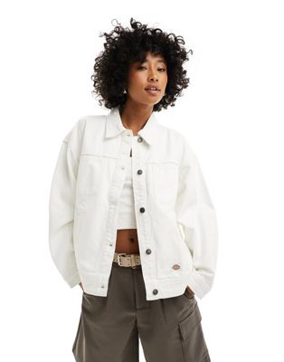 Dickies herndon jacket in white denim - ASOS Price Checker