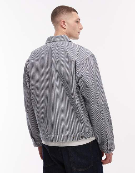 Dickies – Hickory – Blå randig målarjacka, 3 av 5