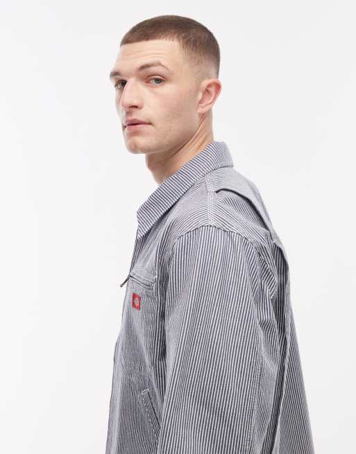 Dickies – Hickory – Blå randig målarjacka, 4 av 5