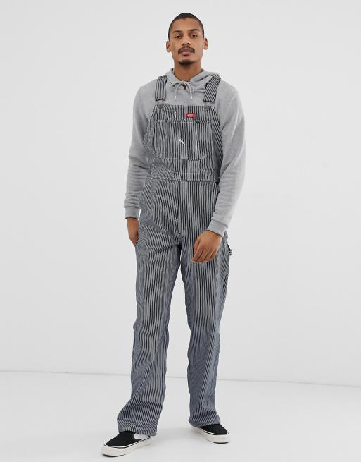 Dickies dungarees stripe | ASOS