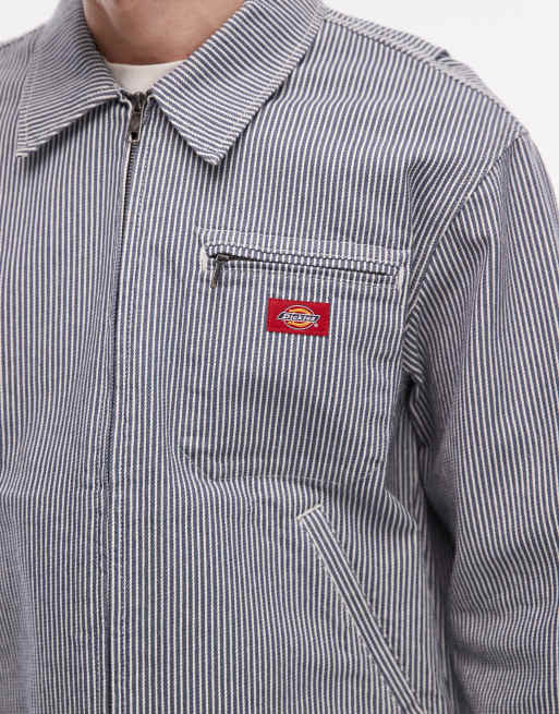 Dickies - Hickory - Malerjakke med blå striber, 5 af 5
