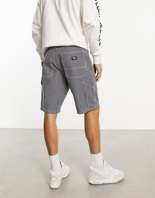 Dickies hot sale striped shorts