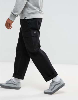 black work cargo pants