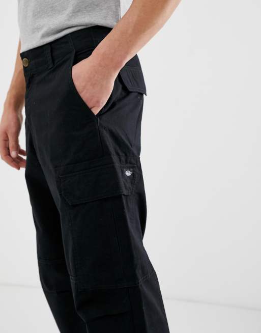 piper loose cargo trousers - Black