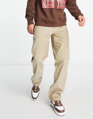 Dickies Higginson cord pants in beige - ASOS Price Checker