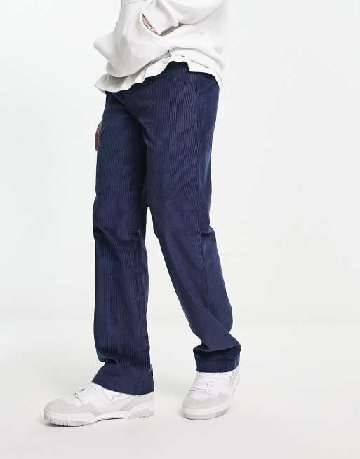 Dickies Higginson cord trousers in navy