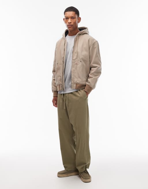 Dickies - Hilham - Giacca in tela color cuoio chiaro con cappuccio, 2 di 5