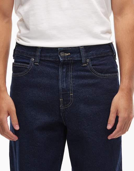 Dickies - Hilham - Jean baggy avec poche griffée - Indigo, 4 de 5