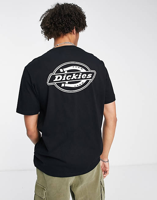 Dickies Holtville back print t-shirt in black Exclusive at asos | ASOS