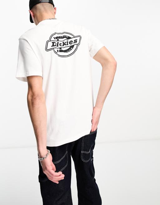 Dickies holtville back print t-shirt in white