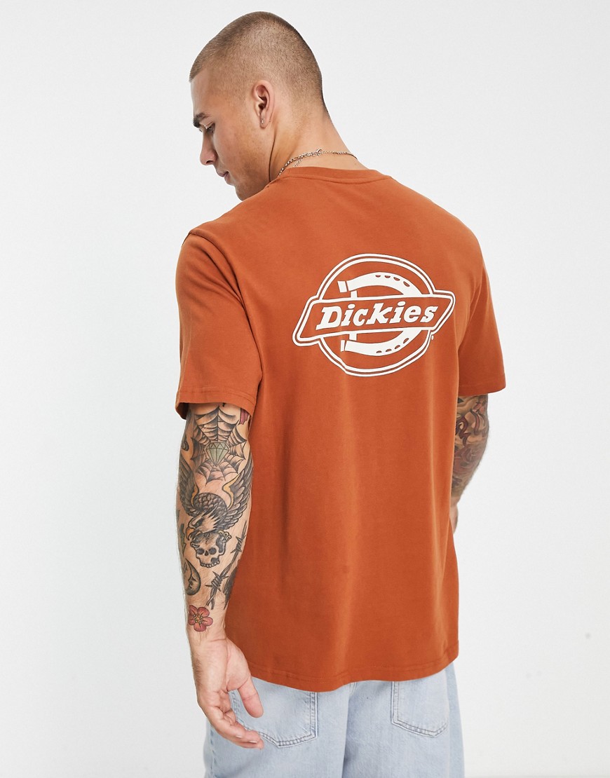 Dickies Holtville t-shirt in red-Brown