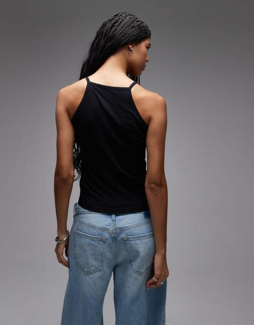 Dickies - Honeyville - Sort top med lille logo, 2 af 4