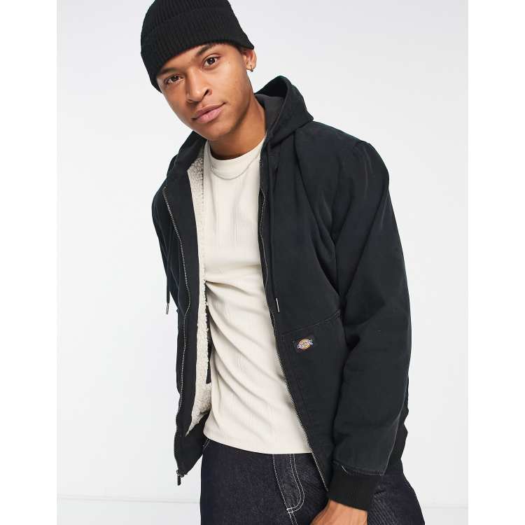 Canvas jacket hot sale with hood