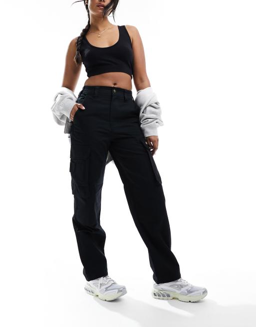 Women's High Rise Fit Cargo Jogger Pants