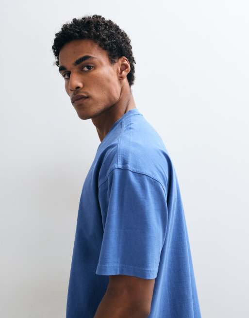 Dickies horse short sleeve graphic t-shirt in washed blue, 4 of 10
