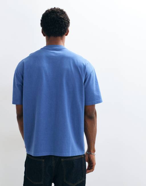 Dickies horse short sleeve graphic t-shirt in washed blue, 5 of 10