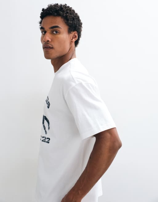 Dickies horse short sleeve graphic t-shirt in white, 4 of 8
