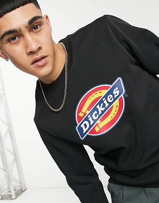 Dickies Horseshoe Icon Logo sweatshirt in black